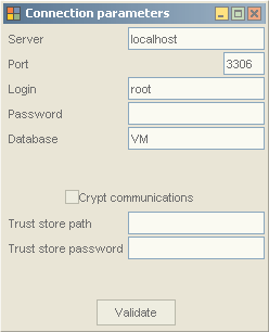 Fig. 1 Connection Dialog